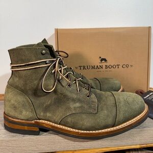 Truman Boot Co. Men’s Size 13 D C.F. Stead Moss Waxy Mohawk Boots 79 Last USA